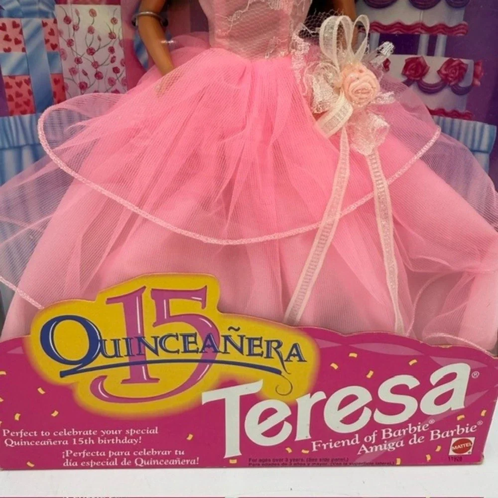 Mattel Quinceanera Teresa Barbie Friend Special Edition Doll 11928 1994